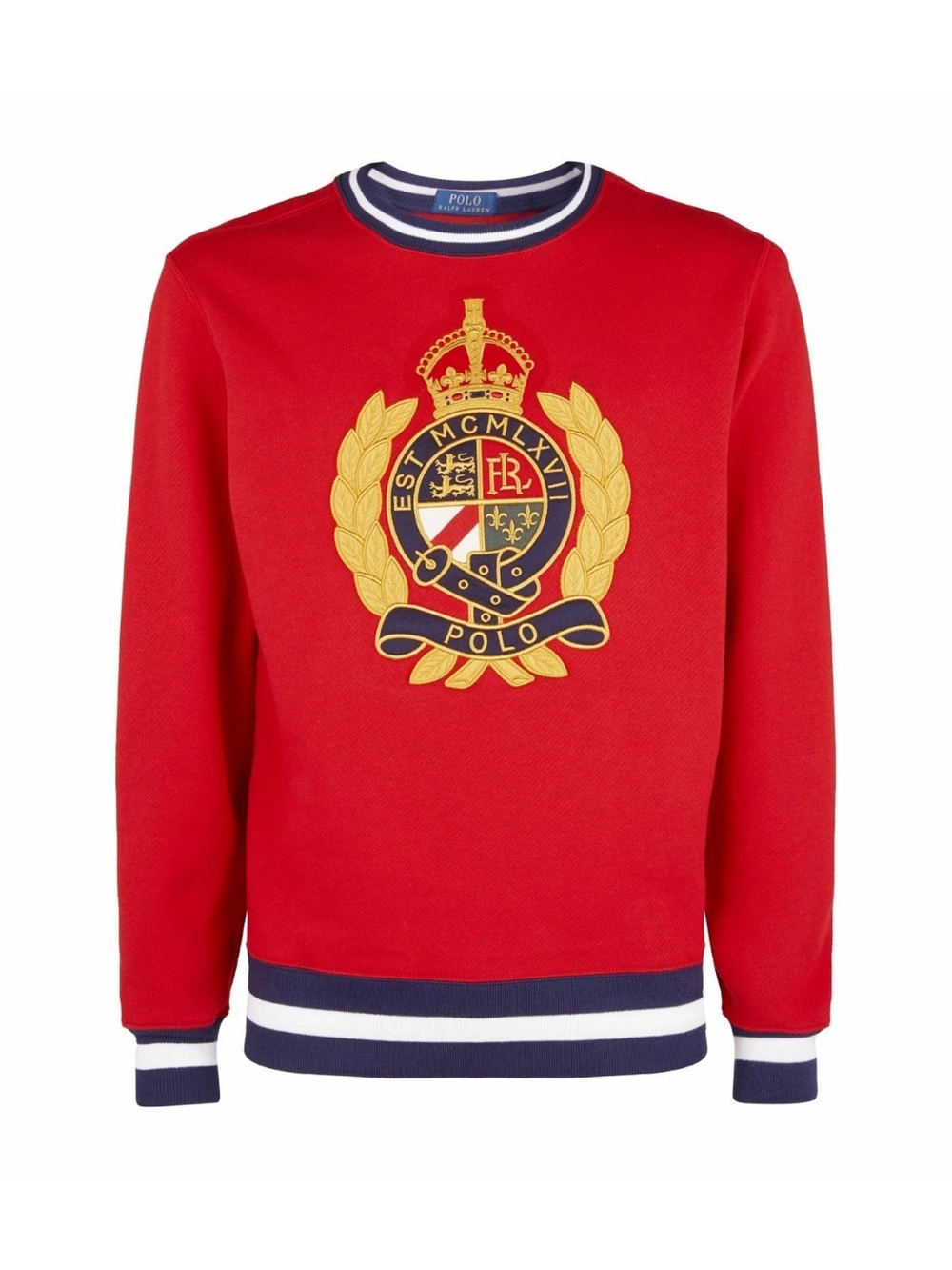 Polo Ralph Lauren Crest Crew Neck Sweatshirt Large